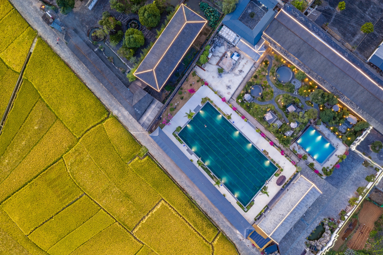 福锦圆温泉实景